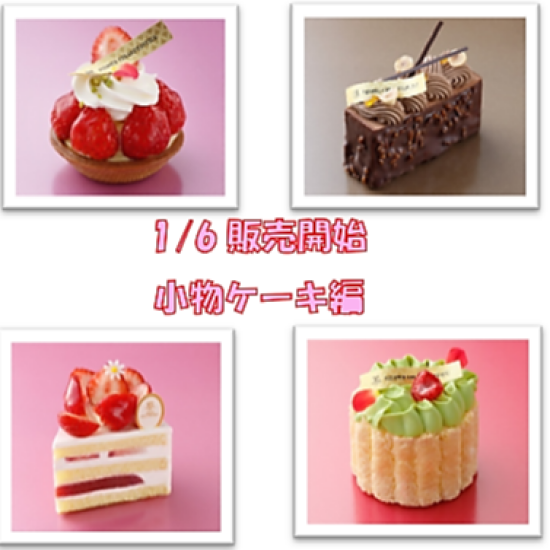 新登場🍰～小物ケーキ編～