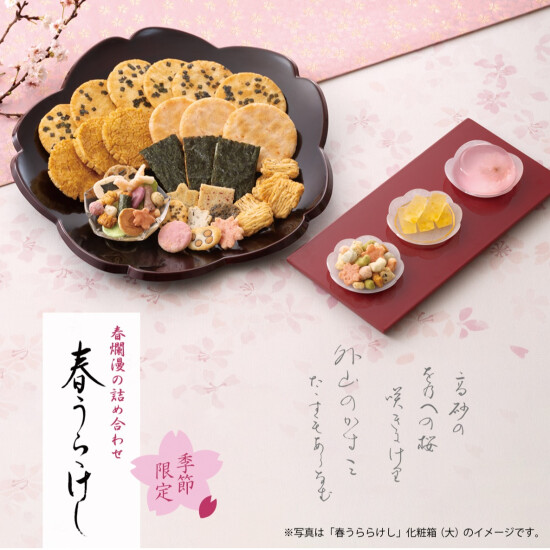 【小倉山荘】桜華やぐ、春満開の贈りもの