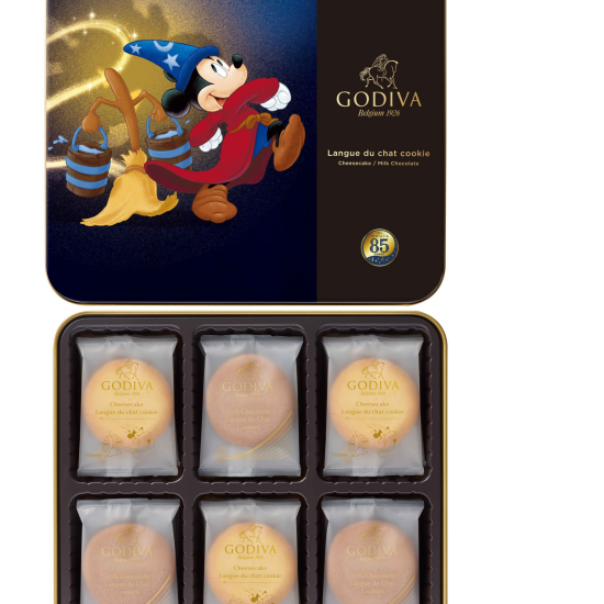 ゴディバ『ファンタジア』コレクション チーズケーキラングドシャクッキー