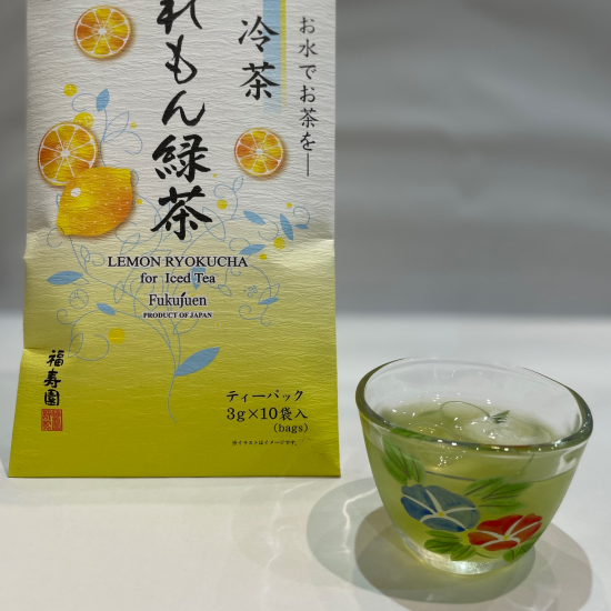 夏にオススメ！れもん緑茶