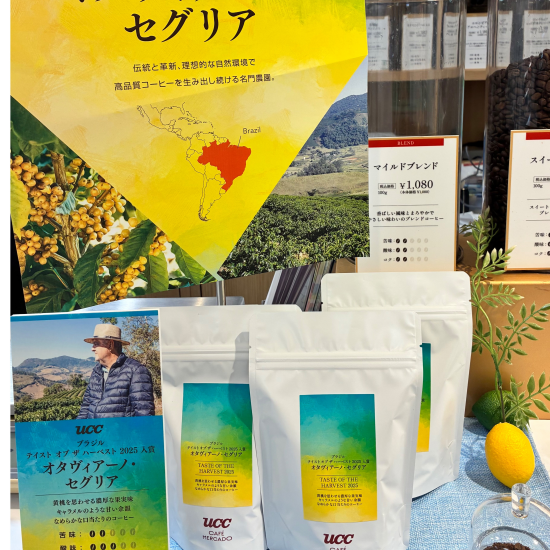 【UCC】高評価★★★ブラジルテイストオブザハーベスト入荷しました!!