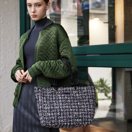 秋気分の新作バッグ〈TWEED〉