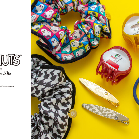 “PEANUTSの仲間たち”をテーマに、 Complex Bizからヘアアクセサリーが登場！