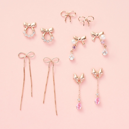 【SamanthaTiara】新作リボンピアス🎀
