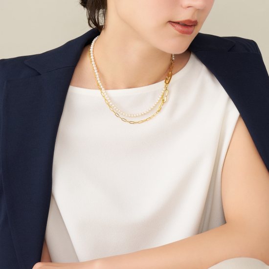 秋のお呼ばれパールアクセサリー🎀