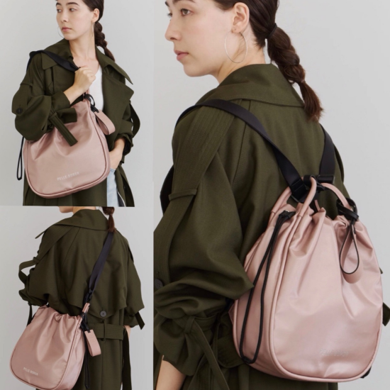 【PELLE BORSA】👜👛NEW！ちょっと小ぶりな3WAYリュック♪