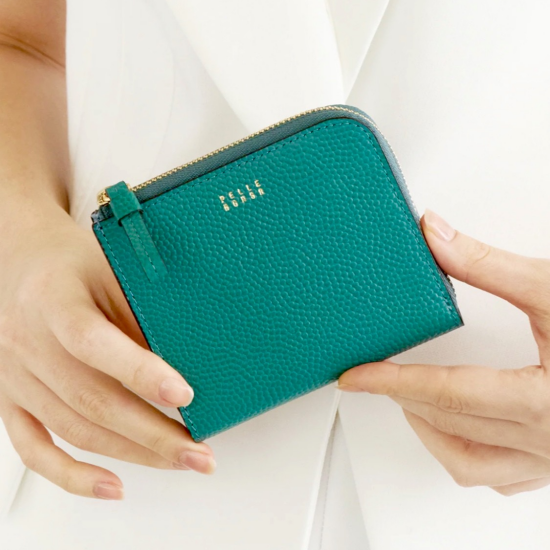 【PELLE BORSA】👜👛人気すぎるコンパクト財布！新色は『ティール』♪
