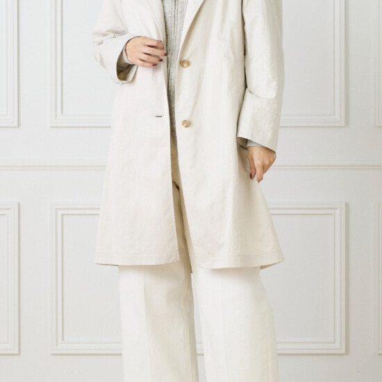 ステンカラーコート　　