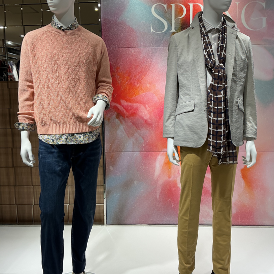 💐リバティシャツ&ニット🧶