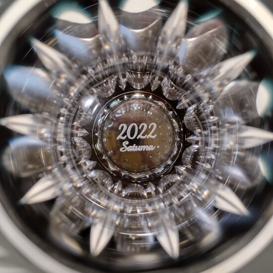 お待たせしました❢❢❢　2022 限定　 薩摩切子　黒　「弦」GEN 　入荷しました！！！！！　