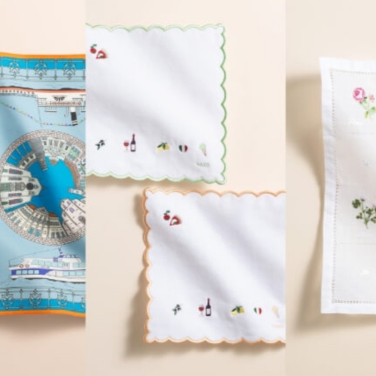 春を感じる 和光の新作ハンカチーフ