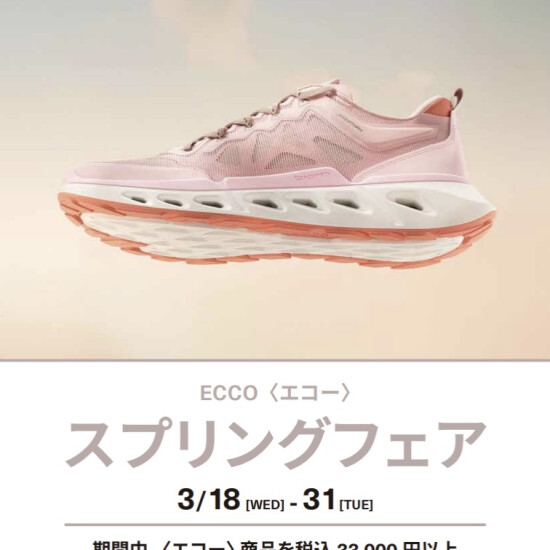 【 ECCO  】スプリングフェア🌸✨