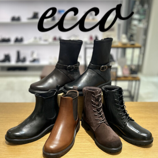 【 ECCO  】足もとから季節をまとうブーツ👢✨