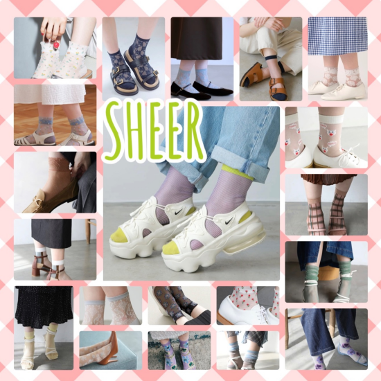 シースルーソックスフェア🌸