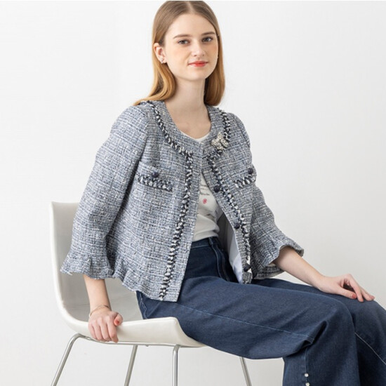 春の気分高まる、軽やかな装い