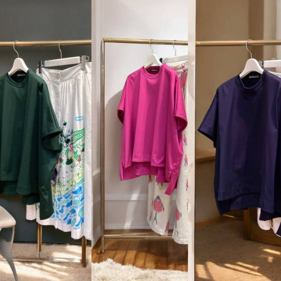 【アッシュぺーフランス】ちょっとおしゃれな デザインTシャツ 