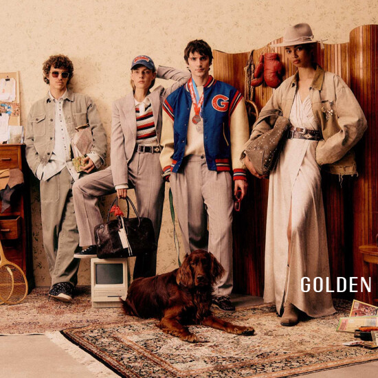 秋のニットコレクション　GOLDENGOOSE